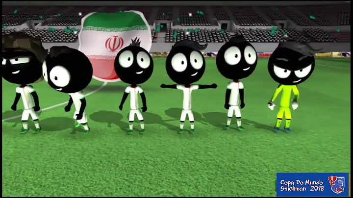 1° Rodada - Grupo B - Marrocos x Iran -Copa Do Mundo Stickman 2018