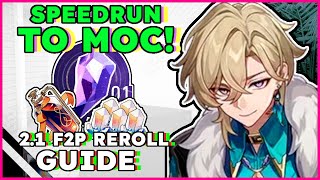 Best Time To Join | 2.1 F2P Reroll/Newbie Guide | Honkai Star Rail (2.1)