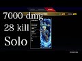 【神回】今シーズン最高キルをした試合 7000dmg 28kill SOLO 【APEX LENGENDS】