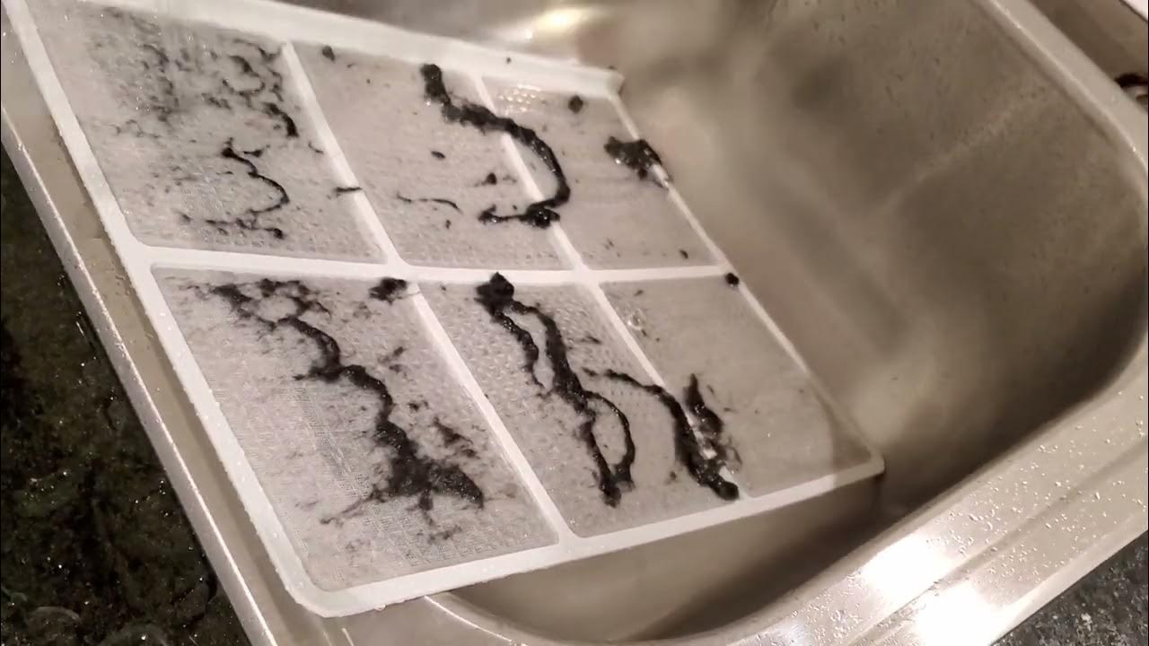 Cleaning Reusable Air Filter for Friedrich Air Conditioner AC with