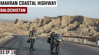 The LEGENDARY Makran Coastal Highway and STUNNING Hidden Beach S03.EP.10 | PAKISTAN MOTORCYCLE TOUR