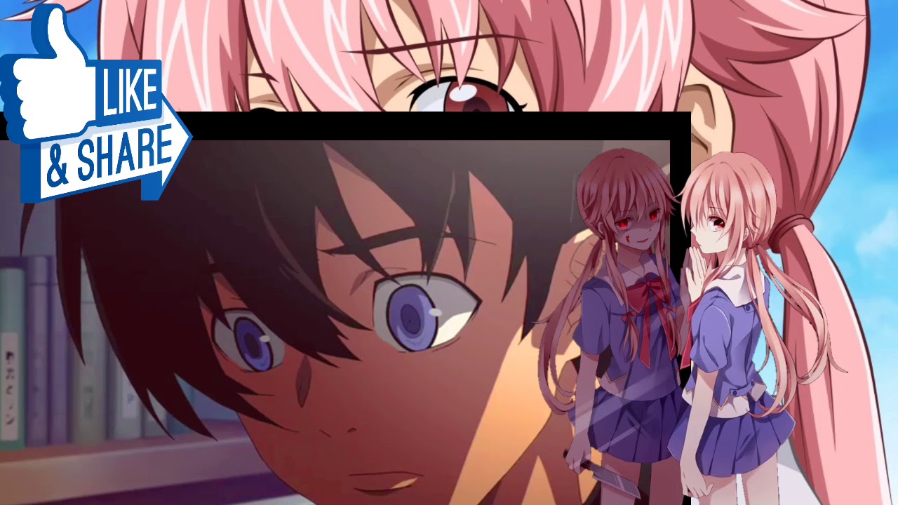 Mirai nikki episode 1 part 1 (bahasa) - YouTube