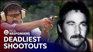 The Deadly Shootouts Between The FBI And Dangerous Suspects | FBI Files Marathon | Real Responders
