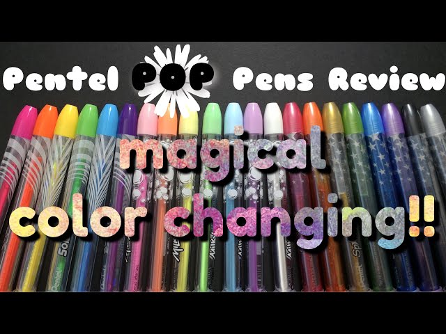 Sparkle Pop Metallic Gel Pens Review