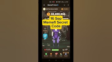 Memefi Secret Code 16 Sep | Memefi Secret combo Reward Today| Memefi Daily Coin Code Today Sep 16th