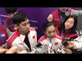 Wenjing sui and Cong han interview after 2018 OG ( eng sub.)