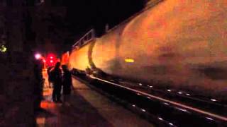 BNSF manifest blasts through Fullerton, CA