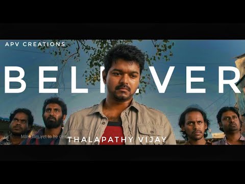 Believer Tamil   Thalapathy Vijay version  Imagine Dragons  APV STUDIOS  Srini Vj 