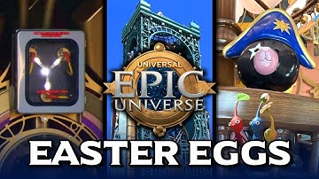 Universal Epic Universe Easter Eggs