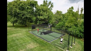 An Amazing Custom Built Backyard Batting Cage for the Morse Family with Gamechanger Athletics