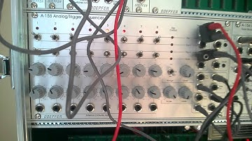 Doepfer A-101-2 Low Pass Gate Demo