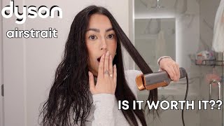 Dyson Hair Straightener Review | NEW Airstrait (not sponsored)