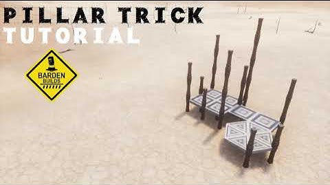 Conan Exiles: Pillar Trick (Tutorial/ No Mods)