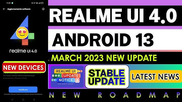 Realme March 2023 New Update List | Realme UI 4.0 Update New List | Android 13 Update List News