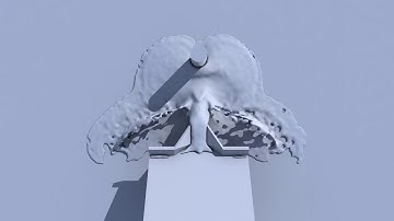 LightWave 2018 Deep Rising FX Test 2 Render