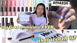 Testing Gel Nail Polish Starter Kit from Amazon (Gellen)