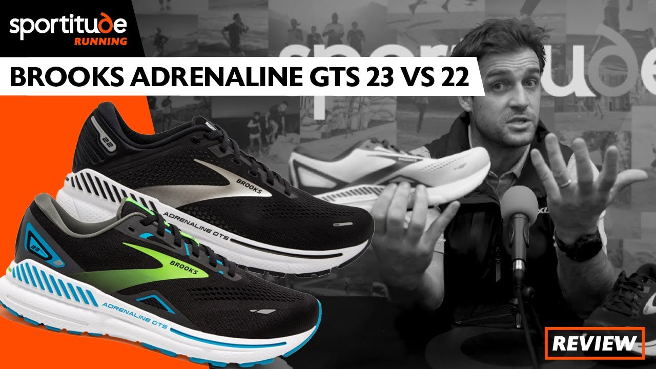 Brooks Adrenaline GTS 23 vs 22 Comparison Shoe Review