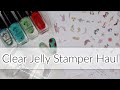 NEW Clear Jelly Stamper Products | Nail Art Haul & Nail Art Demo