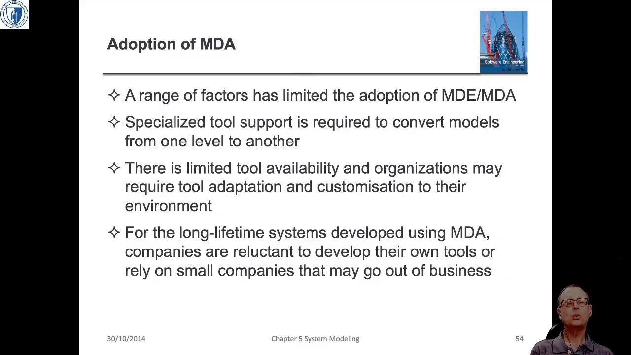 SWEG3301 Sommerville Chapter Five System Modeling