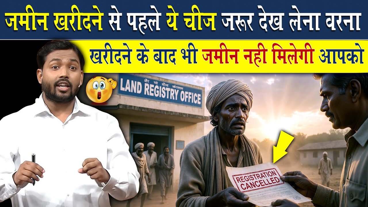 ज़मीन खरीदने से पहले ये एक चीज जरूर देख लेना | Property Buying Tips by Khan Sir