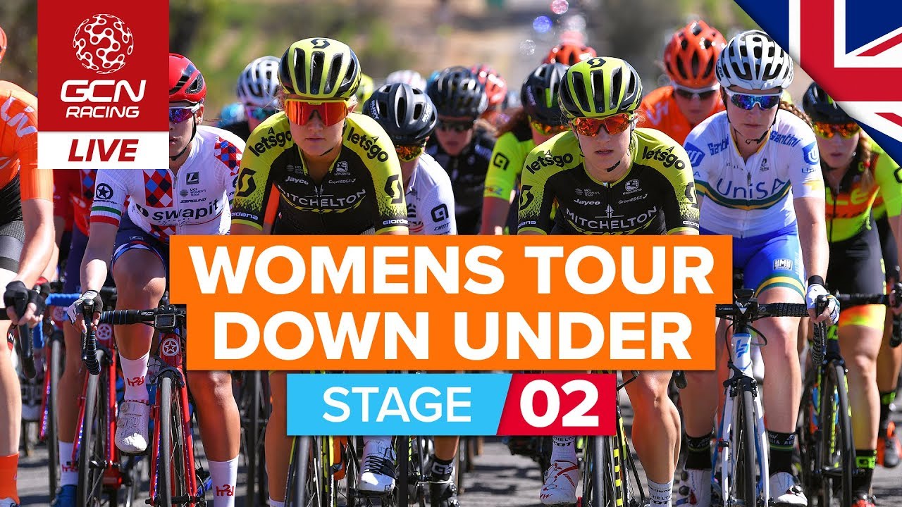 REPLAY Santos Womens Tour Down Under 2020 Stage 2 Novatech Stage 2 Murray Bridge - Birdwood