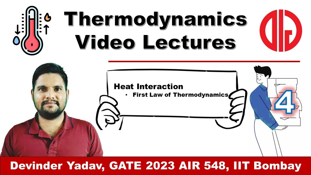Thermodynamics 04 Heat interaction and First Law of thermodynamics ...