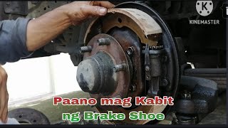 Paano Mag Kabit ng Brake Shoe, Isuzu