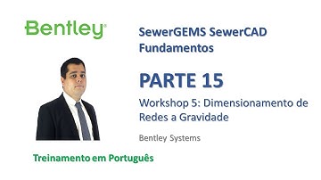 SewerGEMS/SewerCAD Fundamentos Parte 15: Workshop 5 (Dimensionamento de Redes a Gravidade)