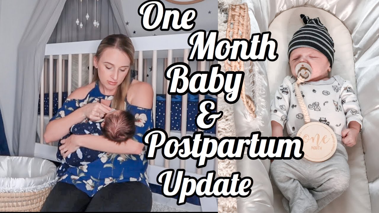 ONE MONTH BABY & POSTPARTUM UPDATE Pieces of Jayde YouTube