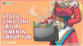 【SAHUR BARENG】Witching Hour Disguised As Sahoor Time, Yuk Mam~【NIJISANJI ID | Layla Alstroemeria】