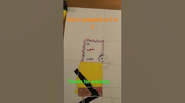 Spongebob glitch effect pt 2 of 4 #shorts #art #spongebob