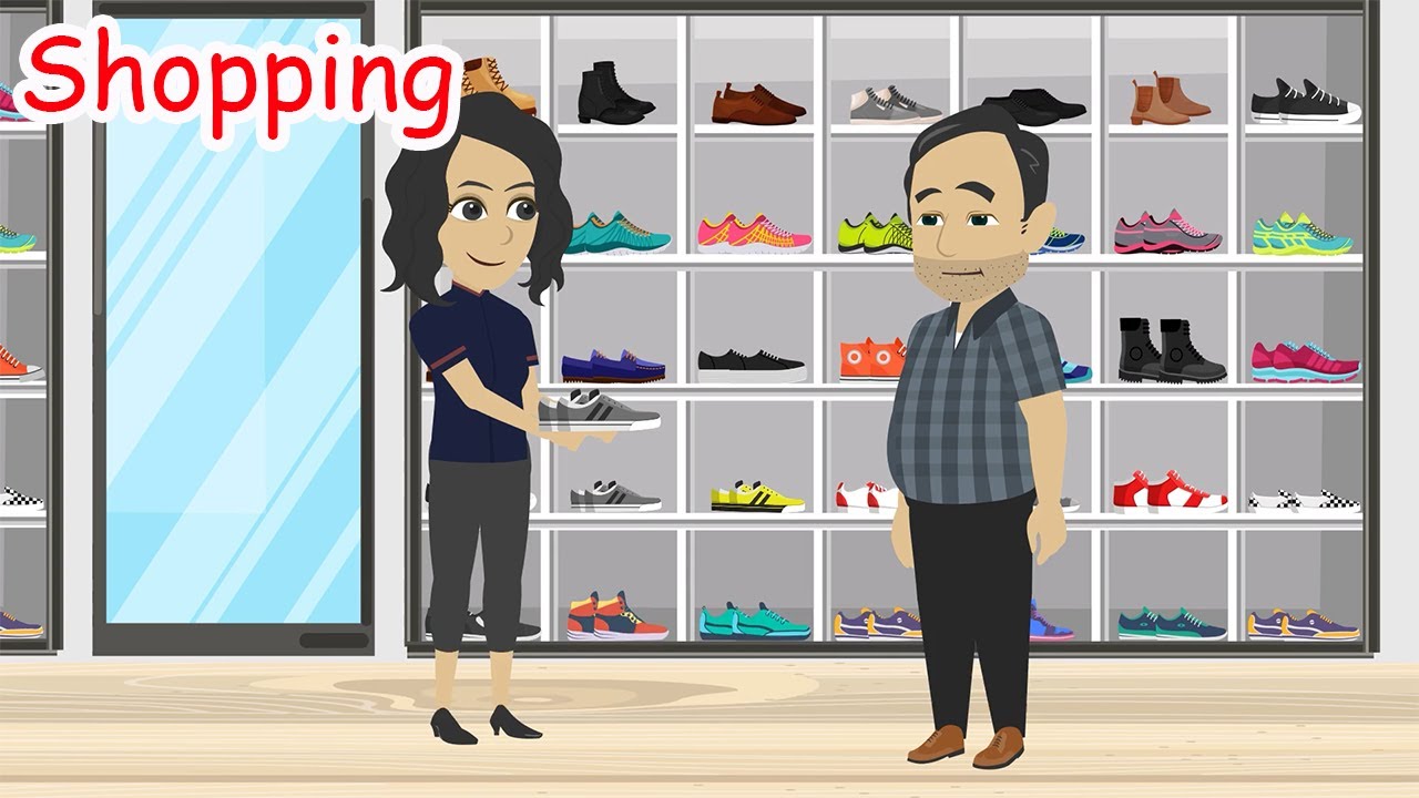 I go shopping every day. Everyday магазин.