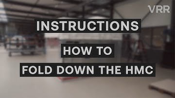 Instructions VRR HMC (Horse Stable) Collapsing Container