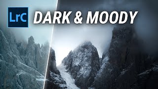 Creating DARK & MOODY Edits in LIGHTROOM: Technique for a Cinematic Look