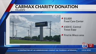 Killeen CarMax makes generous donation to Food Care Center