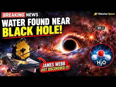 James Webb Found Water Near a Supermassive Black Hole ā Scientists Are Shocked