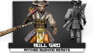 Bull Giro  Anthro Bushido Beasts  #37