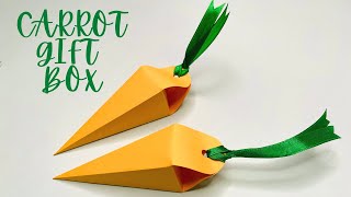 Carrot Gift Box | Gift Wrapping Ideas