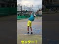ナチュラルスピンサーブ【コースの打ち分け】 #ソフトテニス #ナチュラルスピンサーブ #清明学園