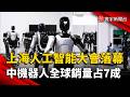 上海人工智能大會落幕  中國機器人全球銷量占7成｜#寰宇新聞 @globalnewstw