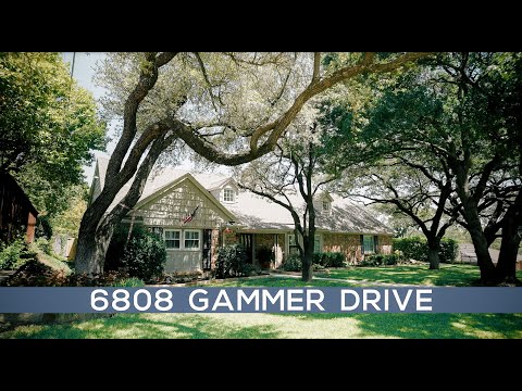 6808 Gammer Drive, Fort Worth, TX home video tour