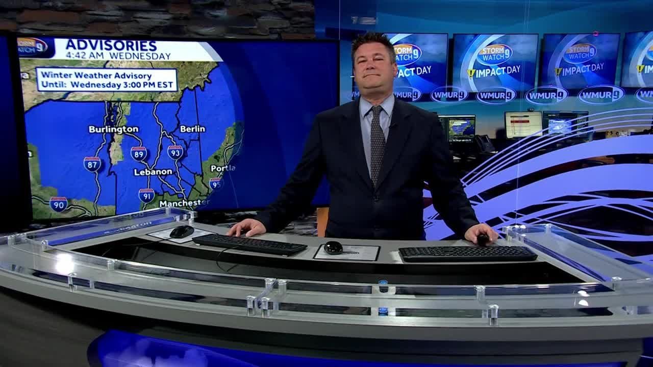 Video: Snow, wintry mix and rain to start off a busy travel day - YouTube
