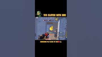 1v3 clutch with DBS #bgmi #gamingshorts #shortsfeed #shorts