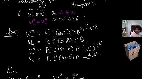 Boundary Value Problems and Index Theory - Lecture 26 - 2021-07-12 (unedited)