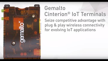Introducing Gemalto Cinterion® IoT Terminals