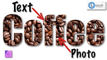 Easy Way to Put Photos Inside Text (Affinity Photo)
