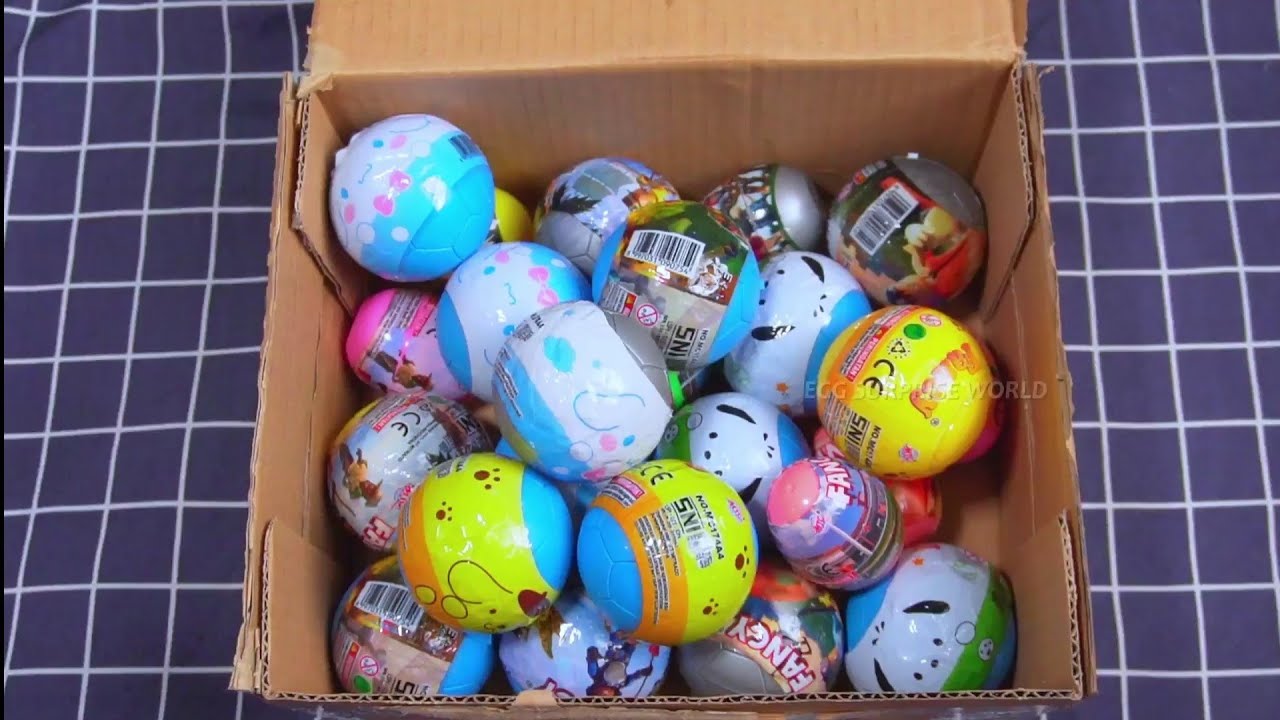 Surprise Egg Toys Opening Asmr Kinder No Talking No Music - YouTube