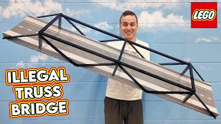 Illegal LEGO Truss Bridge!?