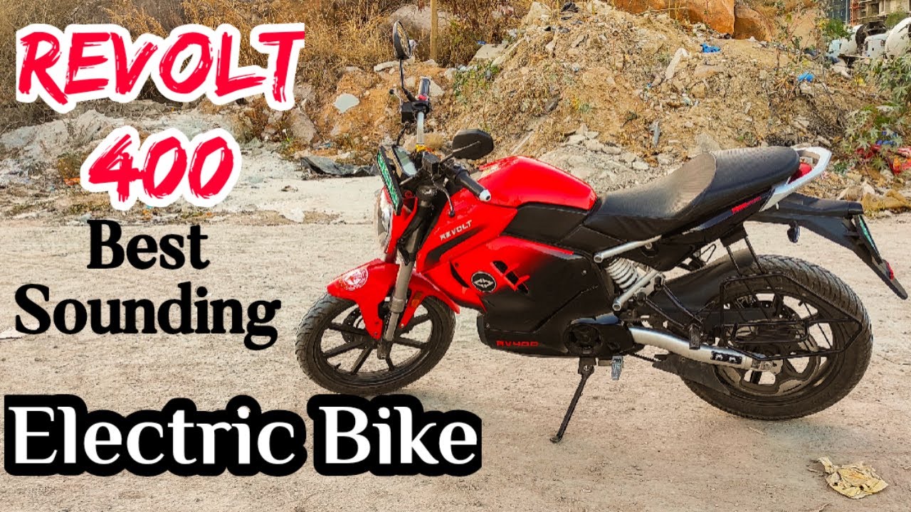 Best Sounding Electric bike in India Revolt RV 400 YouTube
