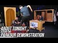 LEE NAIMO PARKOUR DEMONSTRATION - ABOUT TONIGHT S02E02 (9/3/15)